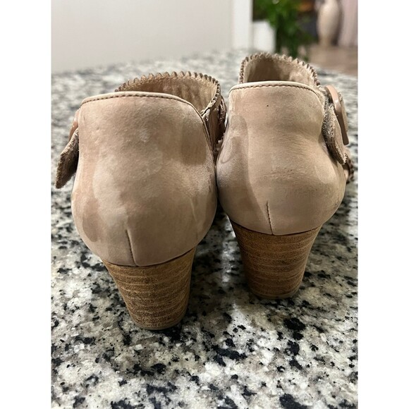 Earth Seneca Dark Blush Nubuck Leather SZ 7 - Picture 5 of 8